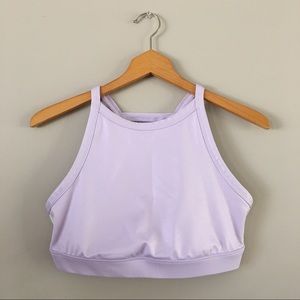 JOYLAB by TARGET purple sparkly sports bra